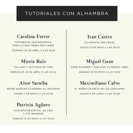 Momentos Alhambra invita a vivir la música, la gastronomía y la cultura desde casa Momentos Alhambra invita a vivir la música, la gastronomía y la cultura desde casa