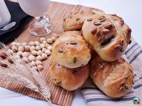 Panecillos semillas de calabaza