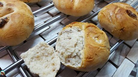 Panecillos semillas de calabaza