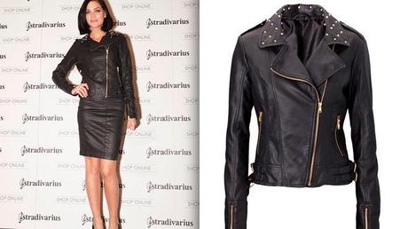 Falda Cuero Stradivarius 2017