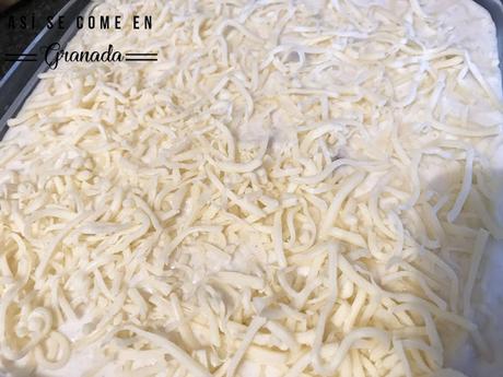 Galets sin gluten rellenos de pollo y gratinados. Juego de blogueros 2.0