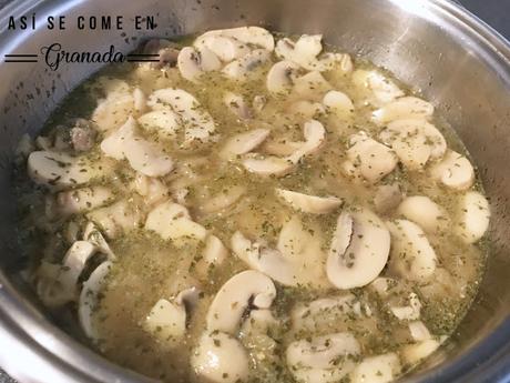 Galets sin gluten rellenos de pollo y gratinados. Juego de blogueros 2.0