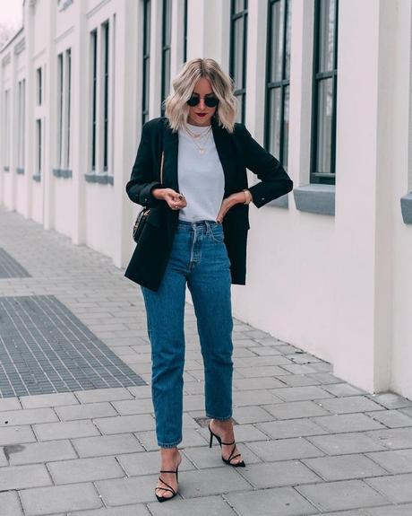 looks con mom fit jeans