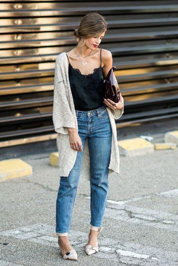 looks con mom fit jeans