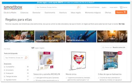 SmartBox me ha parecido una gran idea Feliz Inusual Día de la Madre