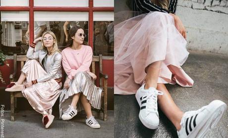 Combinar Falda Tubo Flores