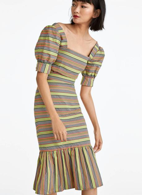 Falda Piel Roja Uterque