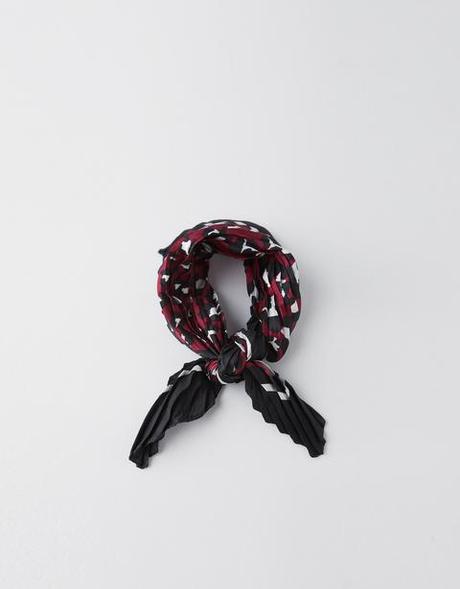 Falda Plisada Rosa Bershka