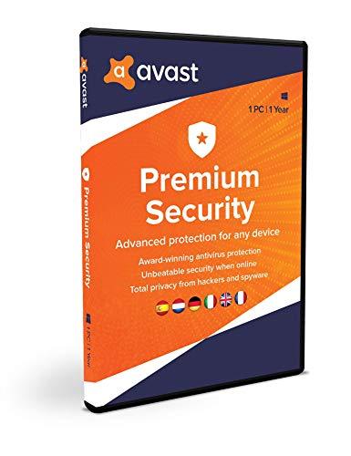Avast Premium Security para Windows | 2020 | 1 PC | 1 Año