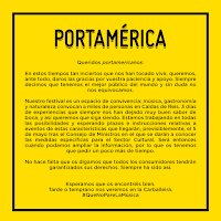 Comunciado oficial Festival PortAmérica 2020 ate el Covid-19