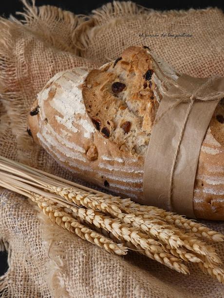 Pan de Espelta con Pasas y Nueces