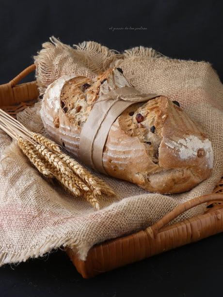 Pan de Espelta con Pasas y Nueces