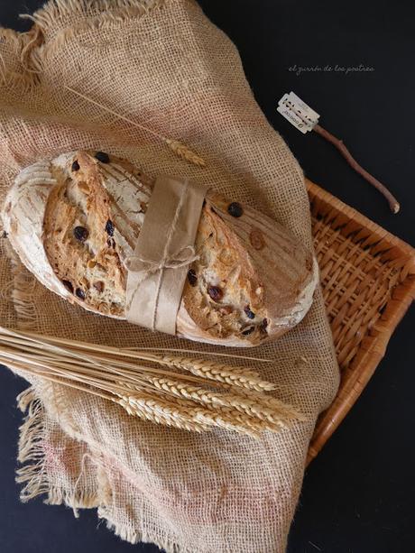 Pan de Espelta con Pasas y Nueces