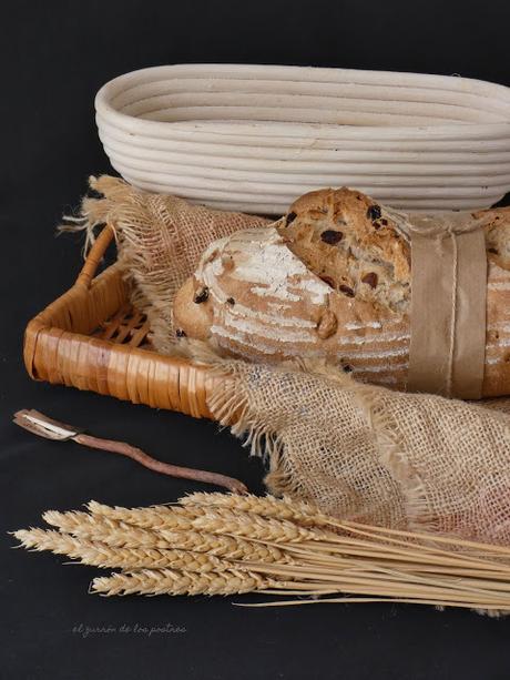 Pan de Espelta con Pasas y Nueces