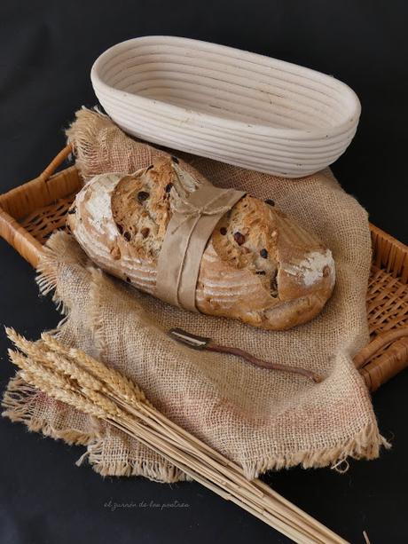 Pan de Espelta con Pasas y Nueces