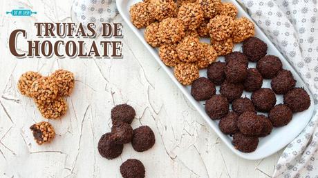 Trufas de Chocolate Caseras