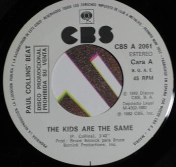 Paul collin's beat -The kids are the same 7