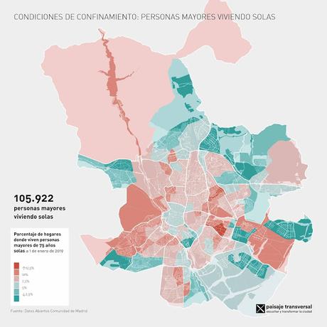 Cartografías del confinamiento: Madrid