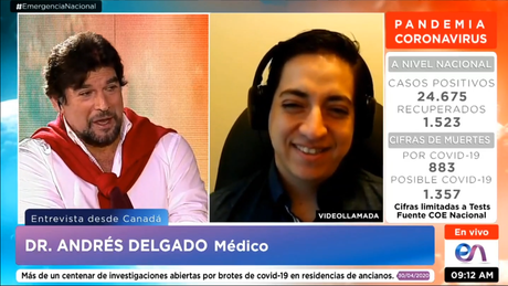 Entrevista con Carlos Vera sobre «medicamentos» para Covid-19