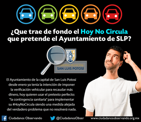 Xavier Nava sí pretendía aplicar el Hoy No Circula