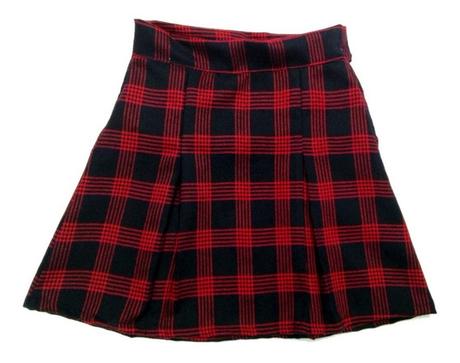 Falda Circular Roja Navidad Falda Circular Roja Navidad
