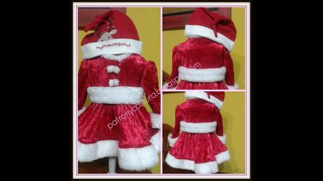 Falda Circular Roja Navidad