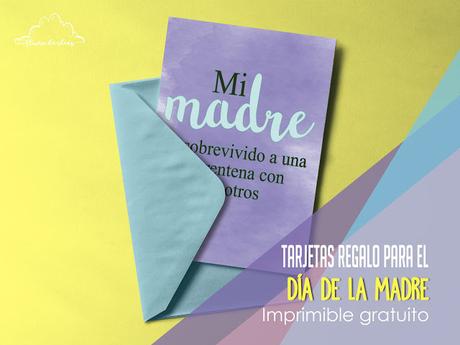 Recurso Imprimible: Tarjetas para felicitar el Día de la madre Recurso Imprimible: Tarjetas para felicitar el Día de la madre