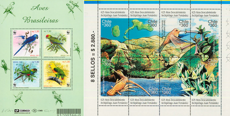 Las más hermosas emisiones de sellos postales latinoamericanos con la temática Aves (2a parte). Las más hermosas emisiones de sellos postales latinoamericanos con la temática Aves (2a parte).