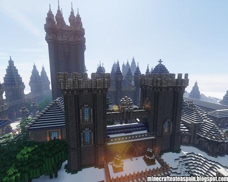 Creaciones Minecrafteate: Reino de Noriland, Castillo-Palacio en Minecraft.