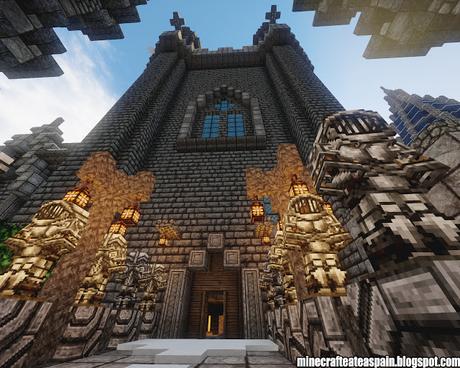 Creaciones Minecrafteate: Reino de Noriland, Castillo-Palacio en Minecraft.