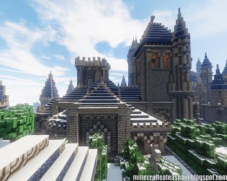 Creaciones Minecrafteate: Reino de Noriland, Castillo-Palacio en Minecraft.