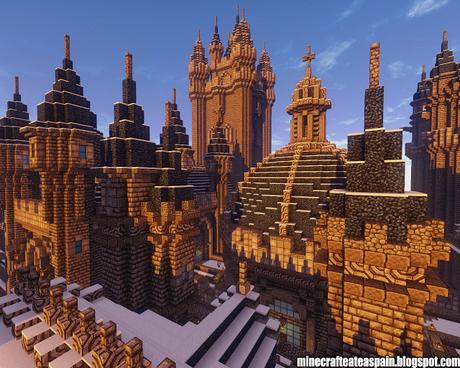 Creaciones Minecrafteate: Reino de Noriland, Castillo-Palacio en Minecraft.