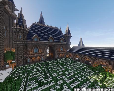 Creaciones Minecrafteate: Reino de Noriland, Castillo-Palacio en Minecraft.