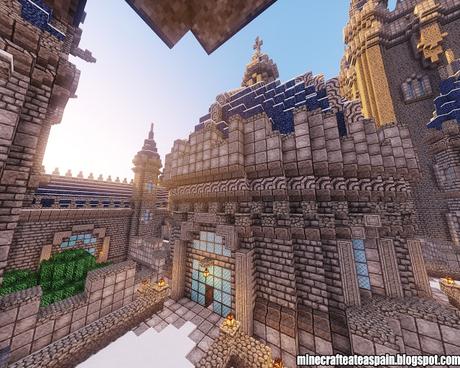 Creaciones Minecrafteate: Reino de Noriland, Castillo-Palacio en Minecraft.