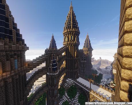 Creaciones Minecrafteate: Reino de Noriland, Castillo-Palacio en Minecraft.