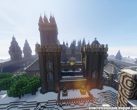 Creaciones Minecrafteate: Reino de Noriland, Castillo-Palacio en Minecraft.