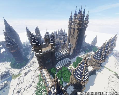 Creaciones Minecrafteate: Reino de Noriland, Castillo-Palacio en Minecraft.