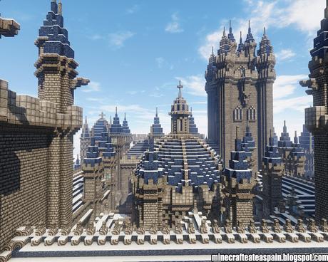 Creaciones Minecrafteate: Reino de Noriland, Castillo-Palacio en Minecraft.