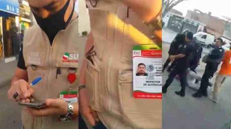 Acusan a Gobernación de extorsionar a comerciantes; llegan metropolitanos a rescatarlos