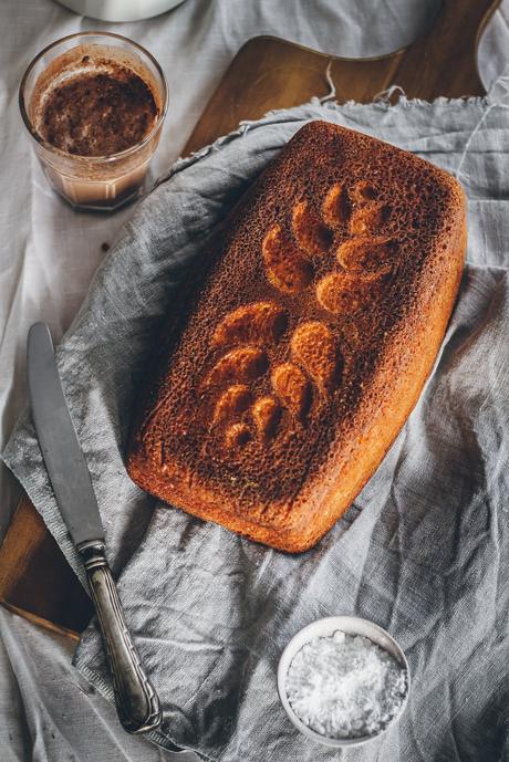 Bizcocho de mandarinas y requesón