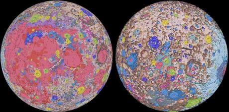 Primer Mapa Geológico Completo de la Luna