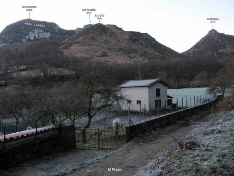 Soto de Agues-Camín d´Agüeria/Foz de Llaímu (Ruta del Alba)-Les Felgueres-Los Pandanes-Mina Carmen (o de Llaímu)