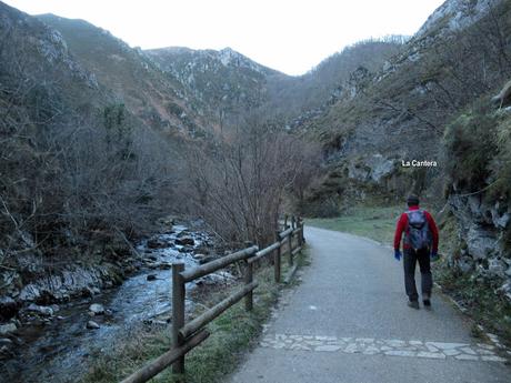 Soto de Agues-Camín d´Agüeria/Foz de Llaímu (Ruta del Alba)-Les Felgueres-Los Pandanes-Mina Carmen (o de Llaímu)