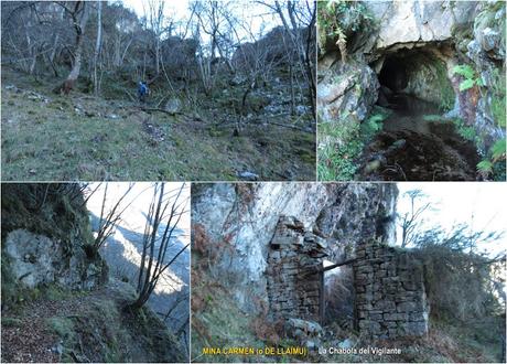 Soto de Agues-Camín d´Agüeria/Foz de Llaímu (Ruta del Alba)-Les Felgueres-Los Pandanes-Mina Carmen (o de Llaímu)