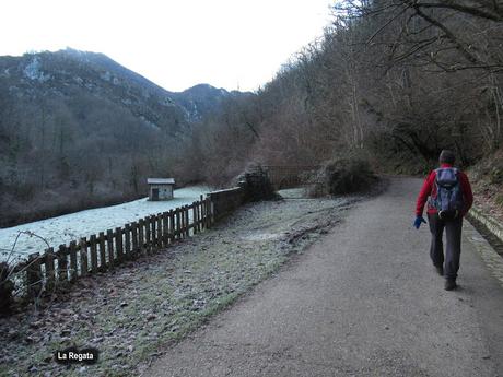 Soto de Agues-Camín d´Agüeria/Foz de Llaímu (Ruta del Alba)-Les Felgueres-Los Pandanes-Mina Carmen (o de Llaímu)