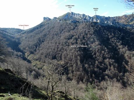 Soto de Agues-Camín d´Agüeria/Foz de Llaímu (Ruta del Alba)-Les Felgueres-Los Pandanes-Mina Carmen (o de Llaímu)