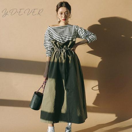 Falda Con Volante En La Cintura