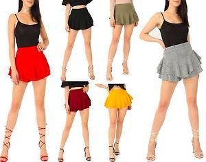 Falda Con Volante En La Cintura