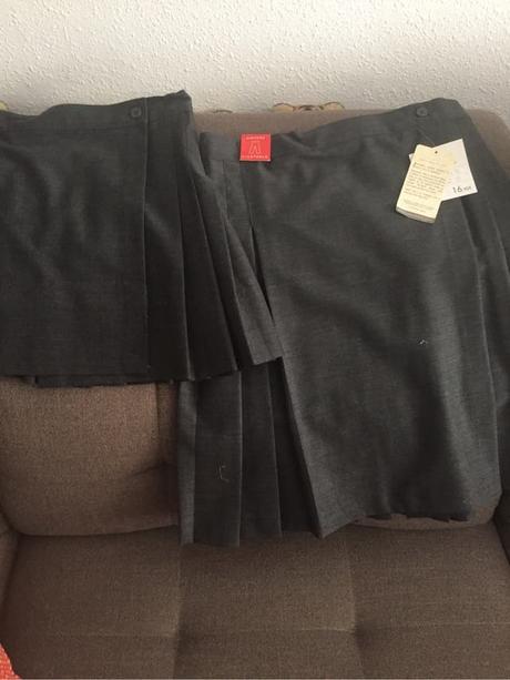 Faldas De Colegio Gris