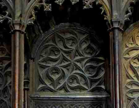 Simetrías de la sillería del coro de la Catedral de Segovia